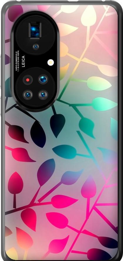 Чехол на Huawei P50 Листья (2235u-2292-42517)
