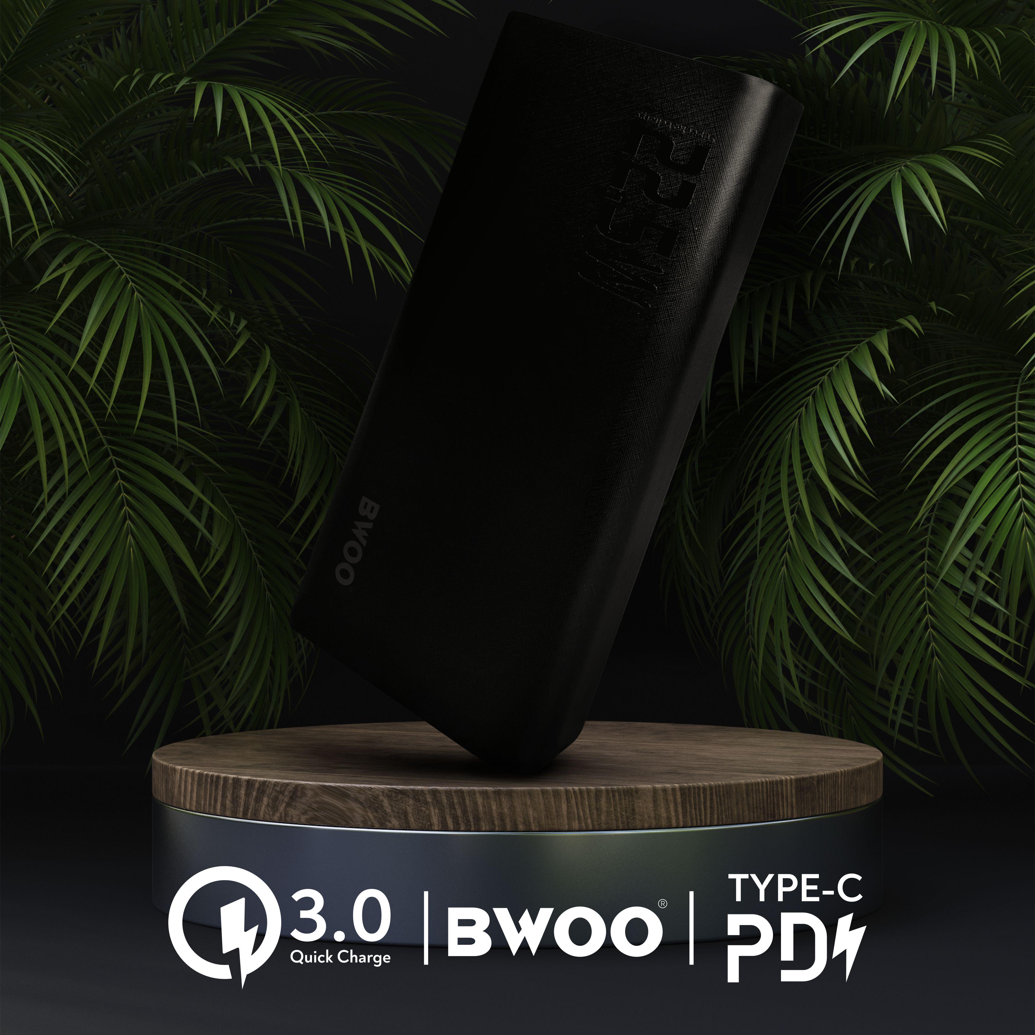 Повербанк BWOO BO-P44 быстрая зарядка 20000 mAh QC3.0 PD (180) - фото 2