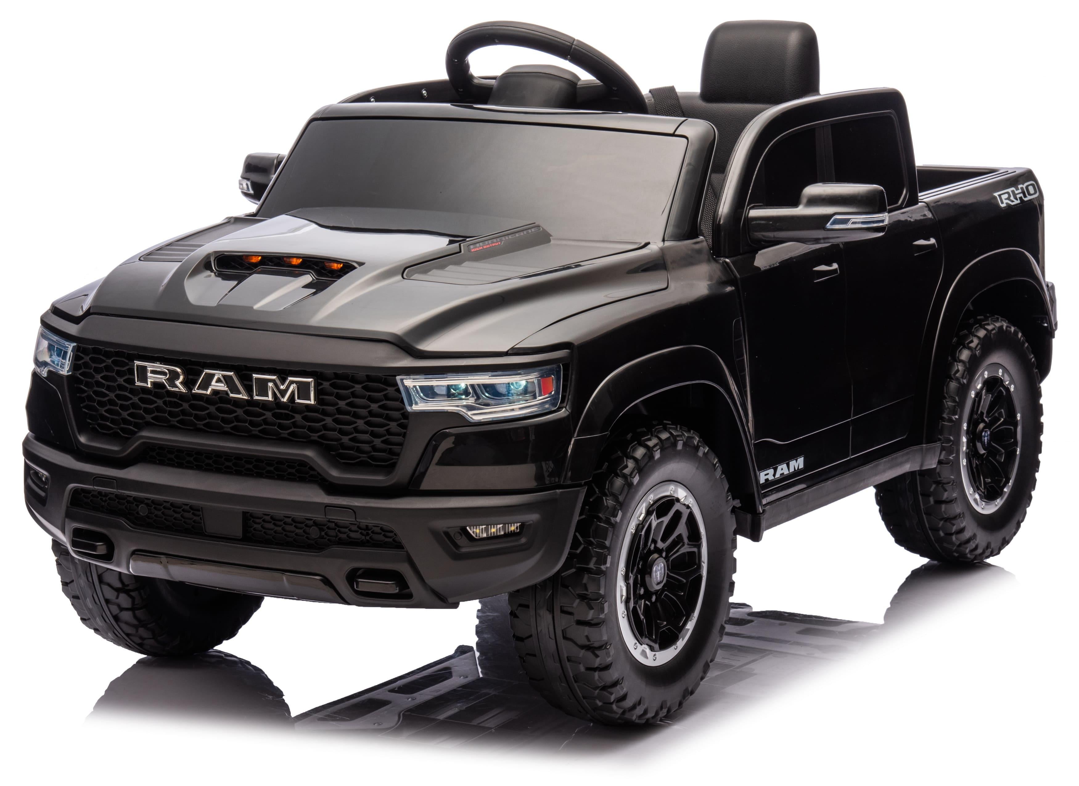 Электромобиль детский Dodge RAM 1500 RHO Super Truck лицензия Черный (9954)