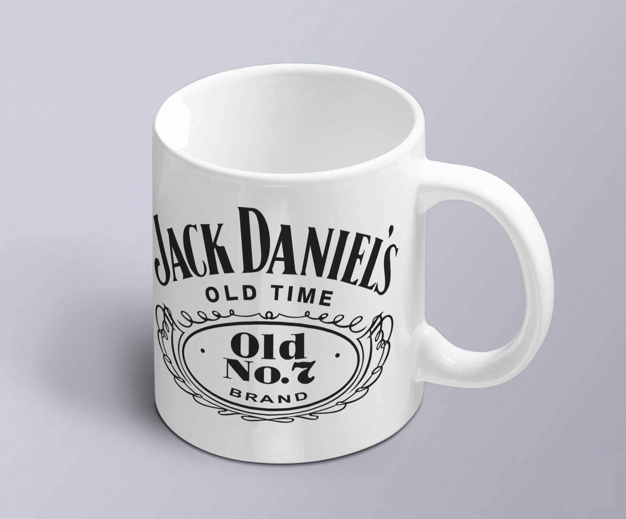 Чашка с принтом логотипа Jack Daniel`s (05010116007)