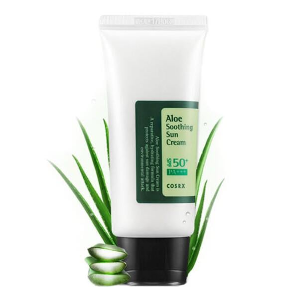 Крем Cosrx Aloe Soothing Sun Cream SPF50 PA+++ солнцезащитный 50 мл - фото 1