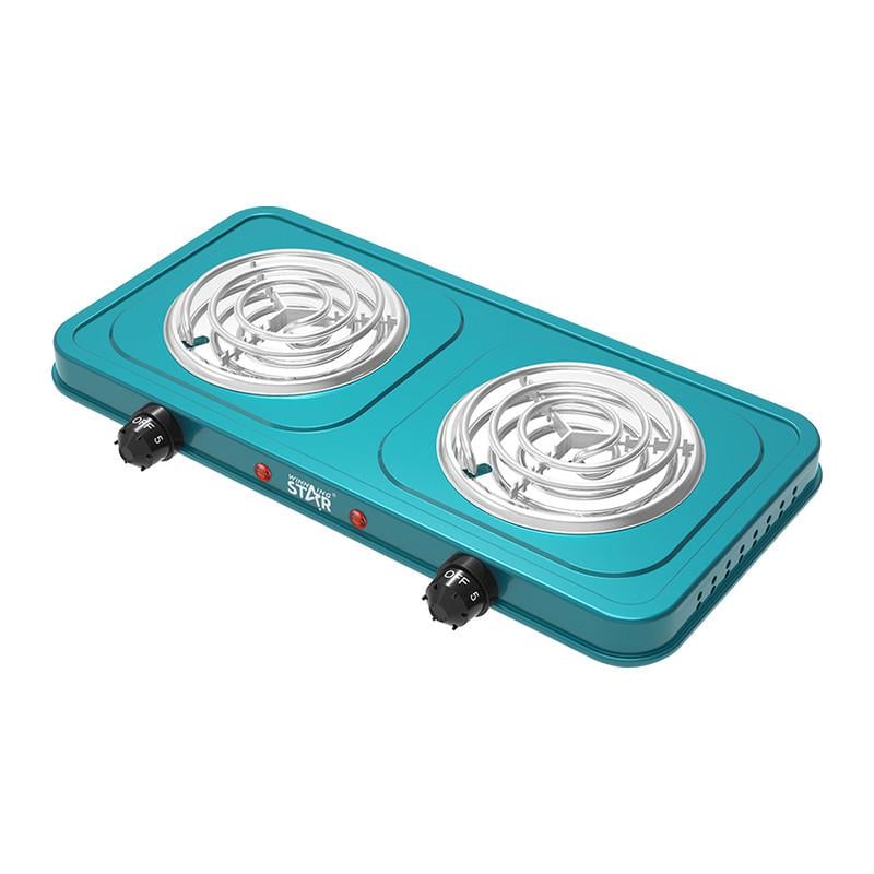 Настольная плита электрическая WINNINGSTAR ST-9639 1000W/1000W на две конфорки Green (WNNGS-ST-9639-G) Настольная плита электрическая WINNINGSTAR ST-9639 1000W/1000W на две конфорки Green (WNNGS-ST-9639-G)