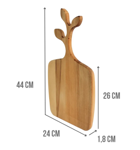 Доска деревянная для нарезки Brizoll OLIVE 26 см - фото 2