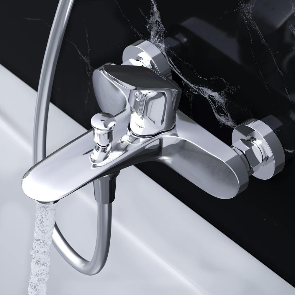 Змішувач для ванної AM.PM Like F8010000 одноважільний Хром (130118) - фото 9 Змішувач для ванної AM.PM Like F8010000 одноважільний Хром (130118) - фото 9