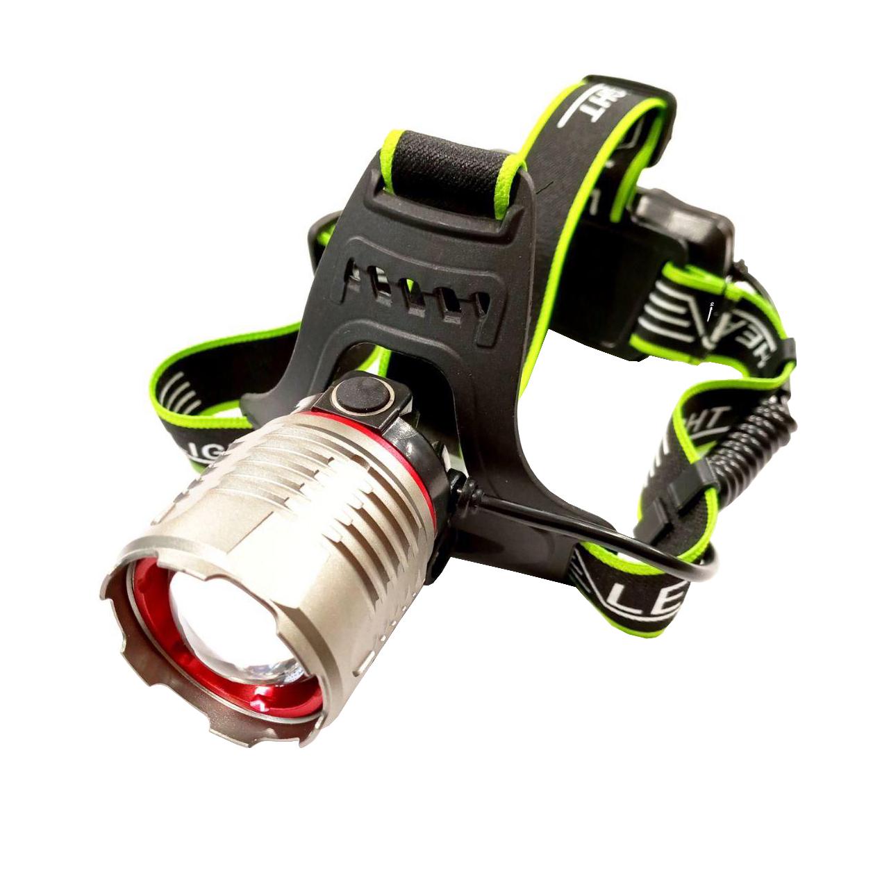 Фонарь налобный Headlight BL-A17-P50 18650 zoom ЗУ microUSB (t8103)