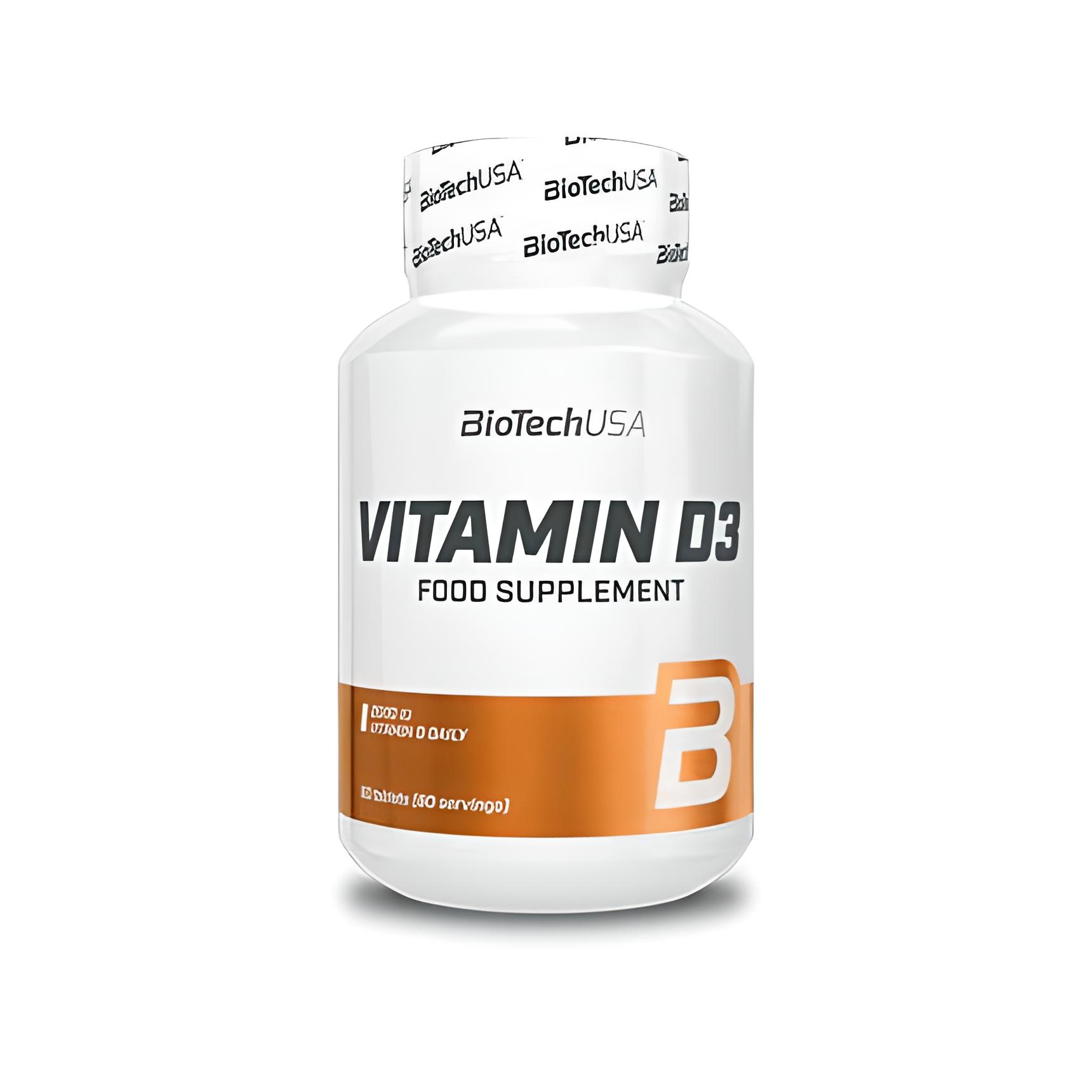 Витамины BioTeсh Vitamin D3 50 мкг 60 таблеток
