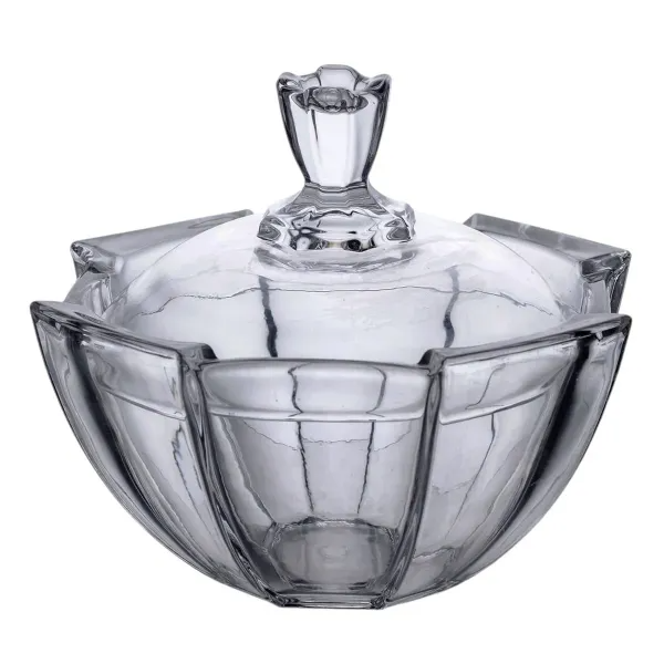 Сахарница Danny Home с крышкой из толстого стекла (HP-4-120) Сахарница Danny Home с крышкой из толстого стекла (HP-4-120)