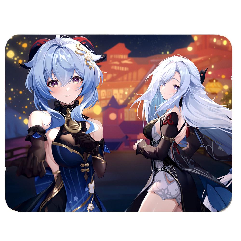 Коврик для мышек Гань Юй Шень Хэ Геншин импакт Genshin Impact 18х22 см (k260)
