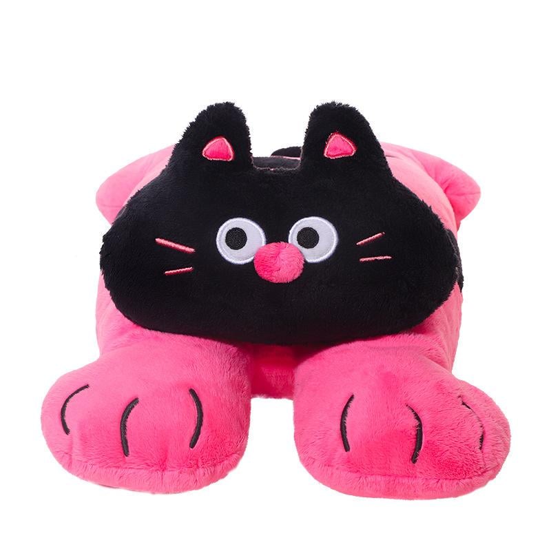 Мягкая игрушка-подушка антистресс Jooki Fun Pop Belly Cat 48 см Розовый (85962)