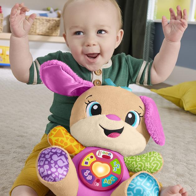 Игрушка Сестренка умного щенка Fisher-Price с технологией Smart Stages многоязычная (JFD32) - фото 4 Игрушка Сестренка умного щенка Fisher-Price с технологией Smart Stages многоязычная (JFD32) - фото 4
