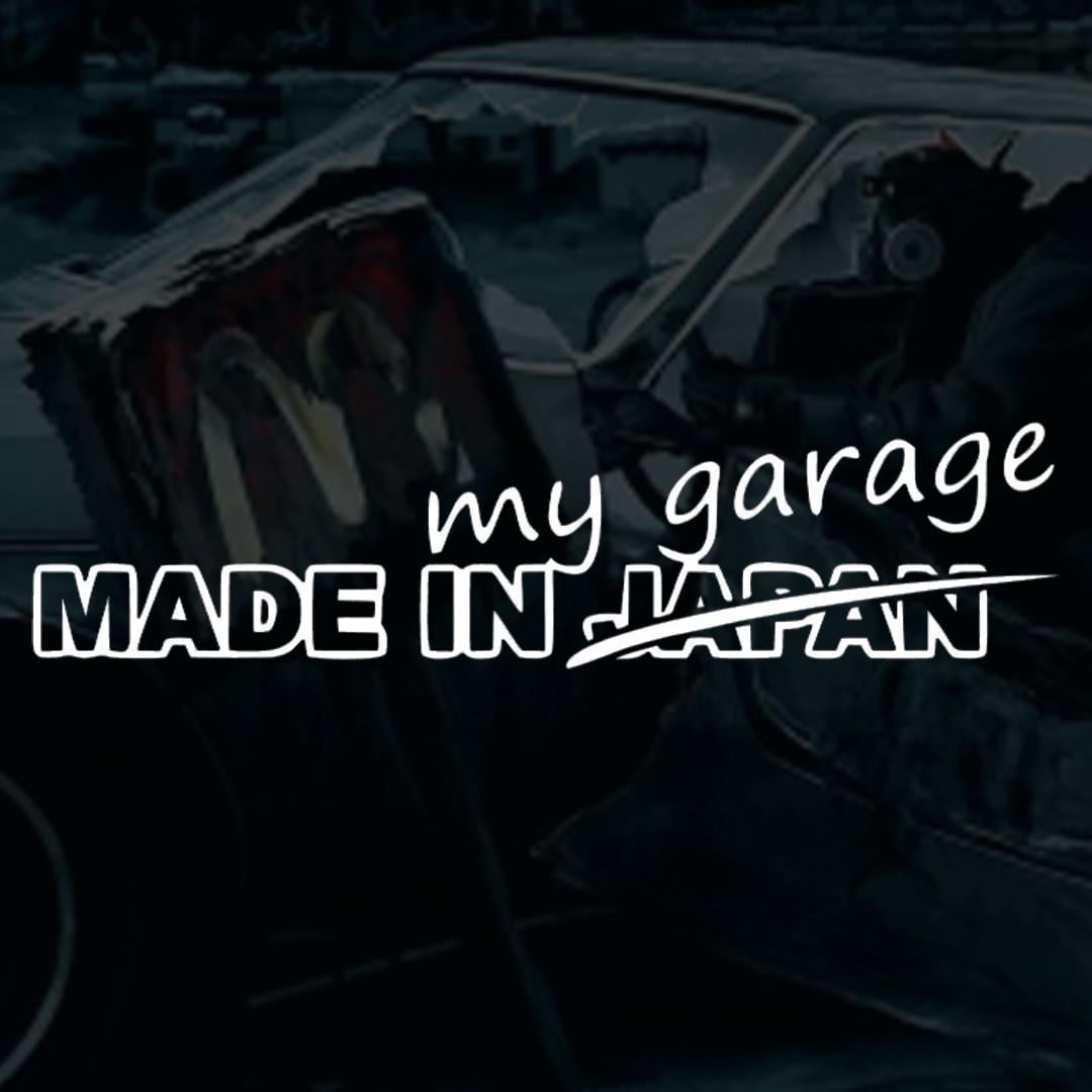 Наклейка автомобильная с надписью "Made in" и монтажная пленка 26х7 см (2099620597)