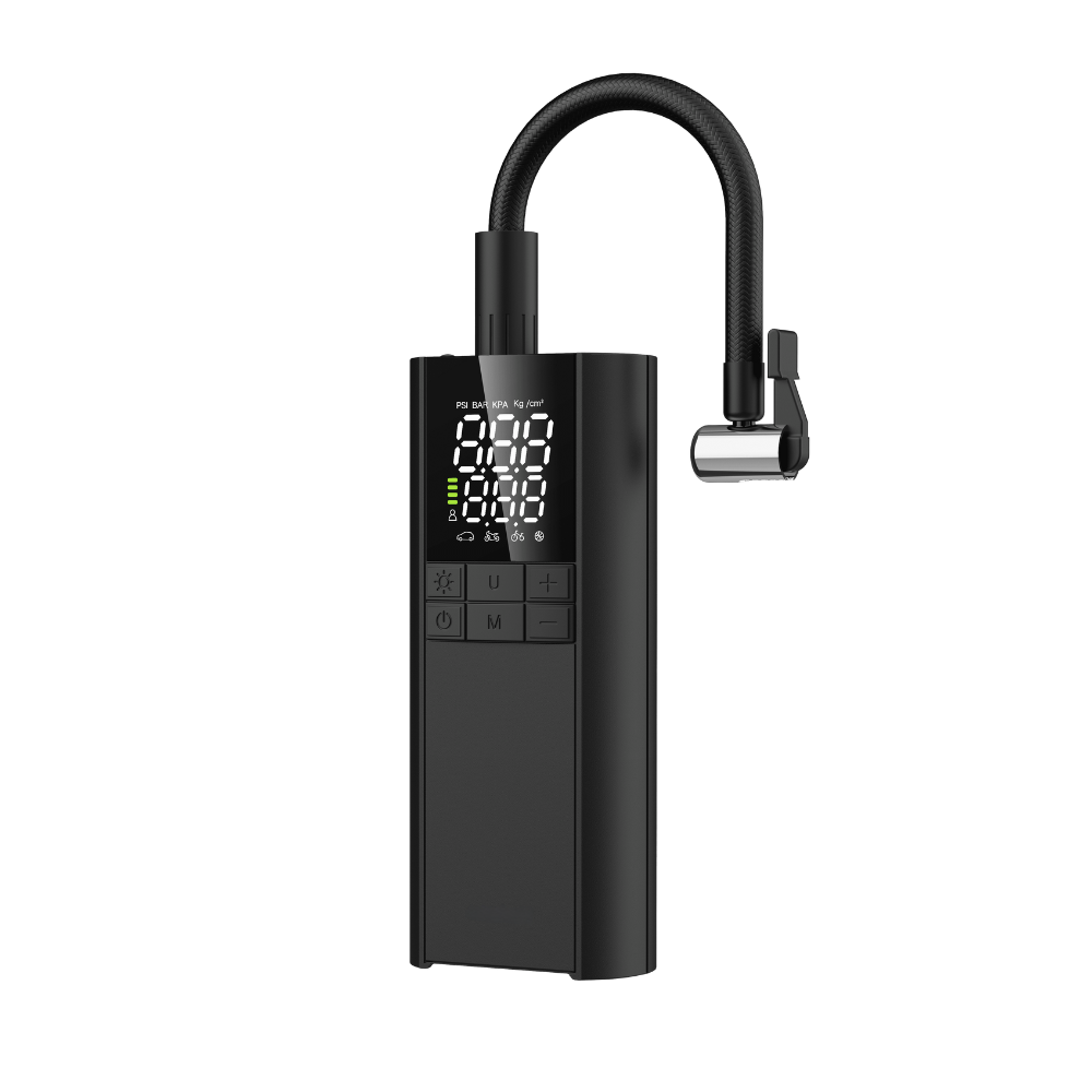 Компрессор портативный Sunfor T8 150PSI 8000 mAh Черный (SPSB8015PB 4029)