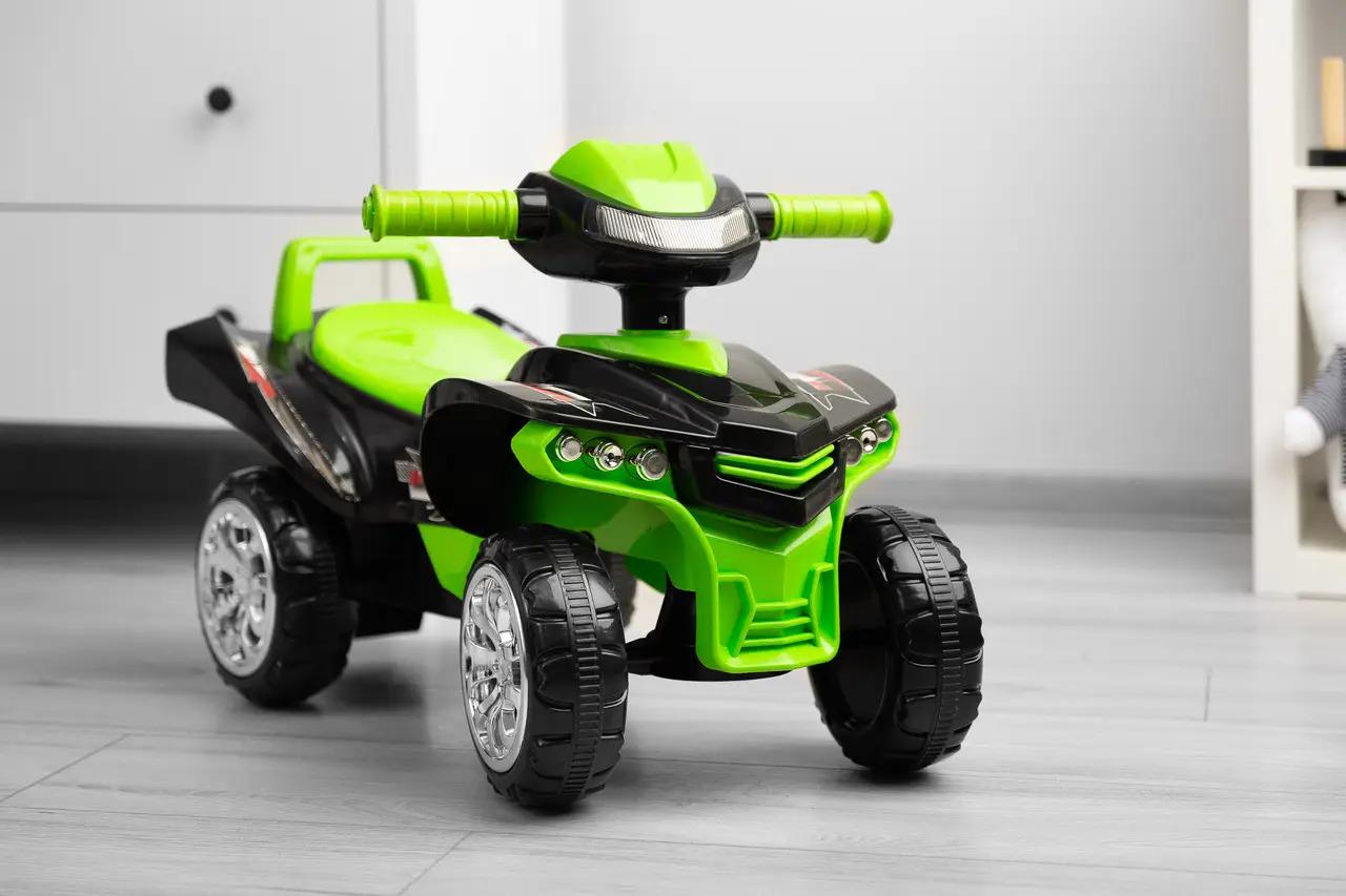 Машинка для катания Caretero Toyz Mini Raptor 60х42х36 см Зеленый (528745) - фото 10