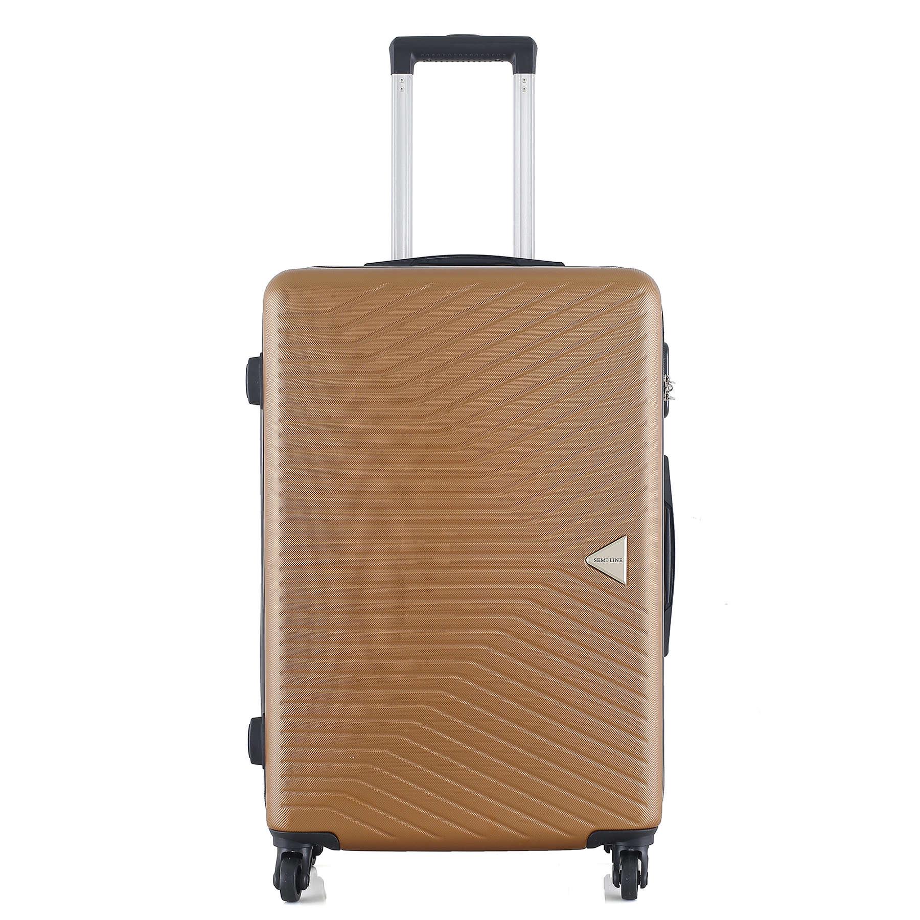 Чемодан SEMI LINE 24" M Brown (T5693-2) - фото 2 Чемодан SEMI LINE 24" M Brown (T5693-2) - фото 2