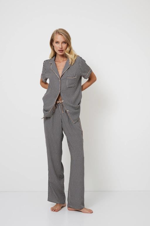 Женская пижама Aruelle М принт (Isolda-long)