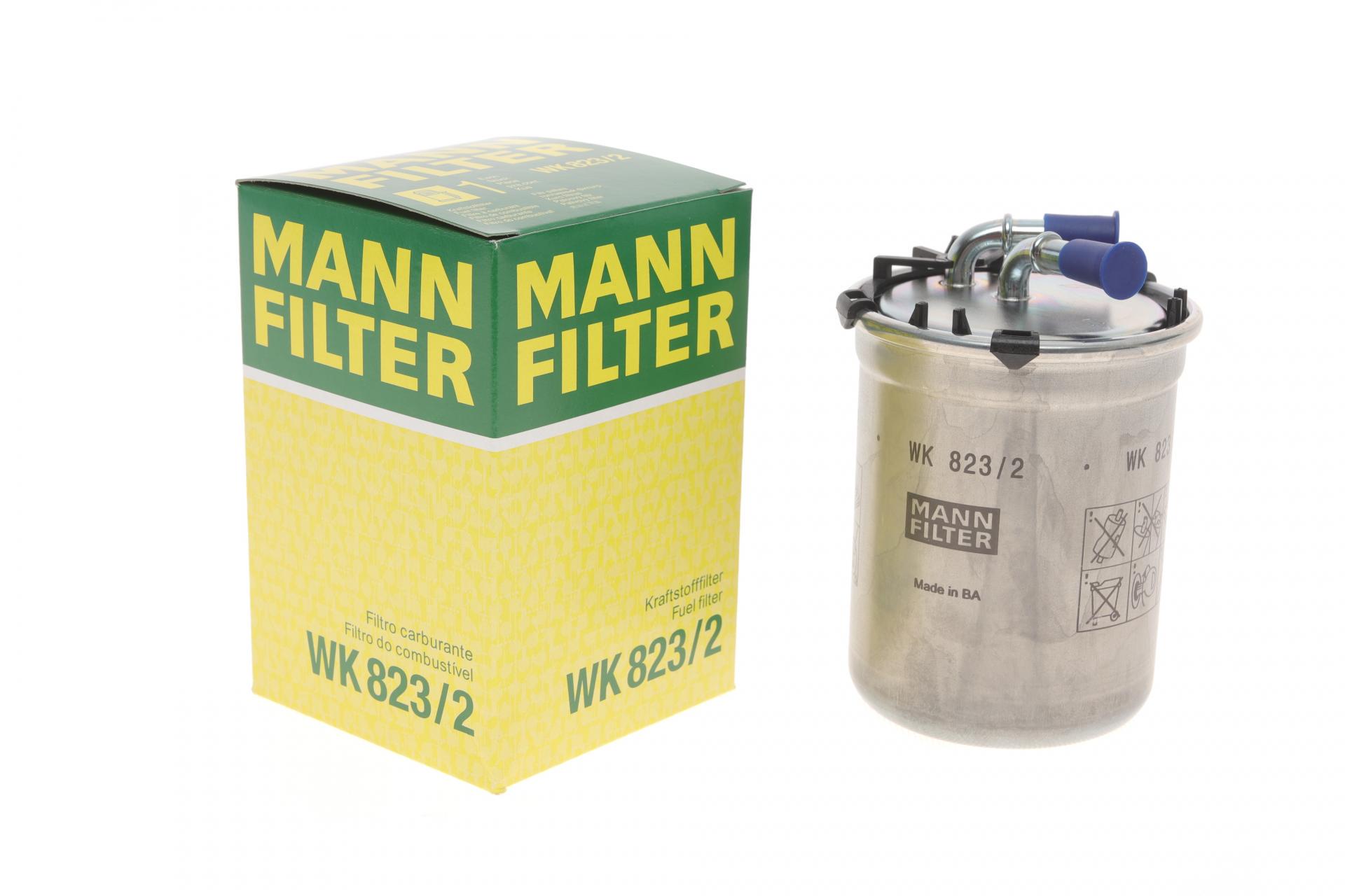 Фильтр топливный Mann-Filter для Skoda Fabia/Roomster/VW Polo 1,4/1,6TDI 05- (WK 823/2)