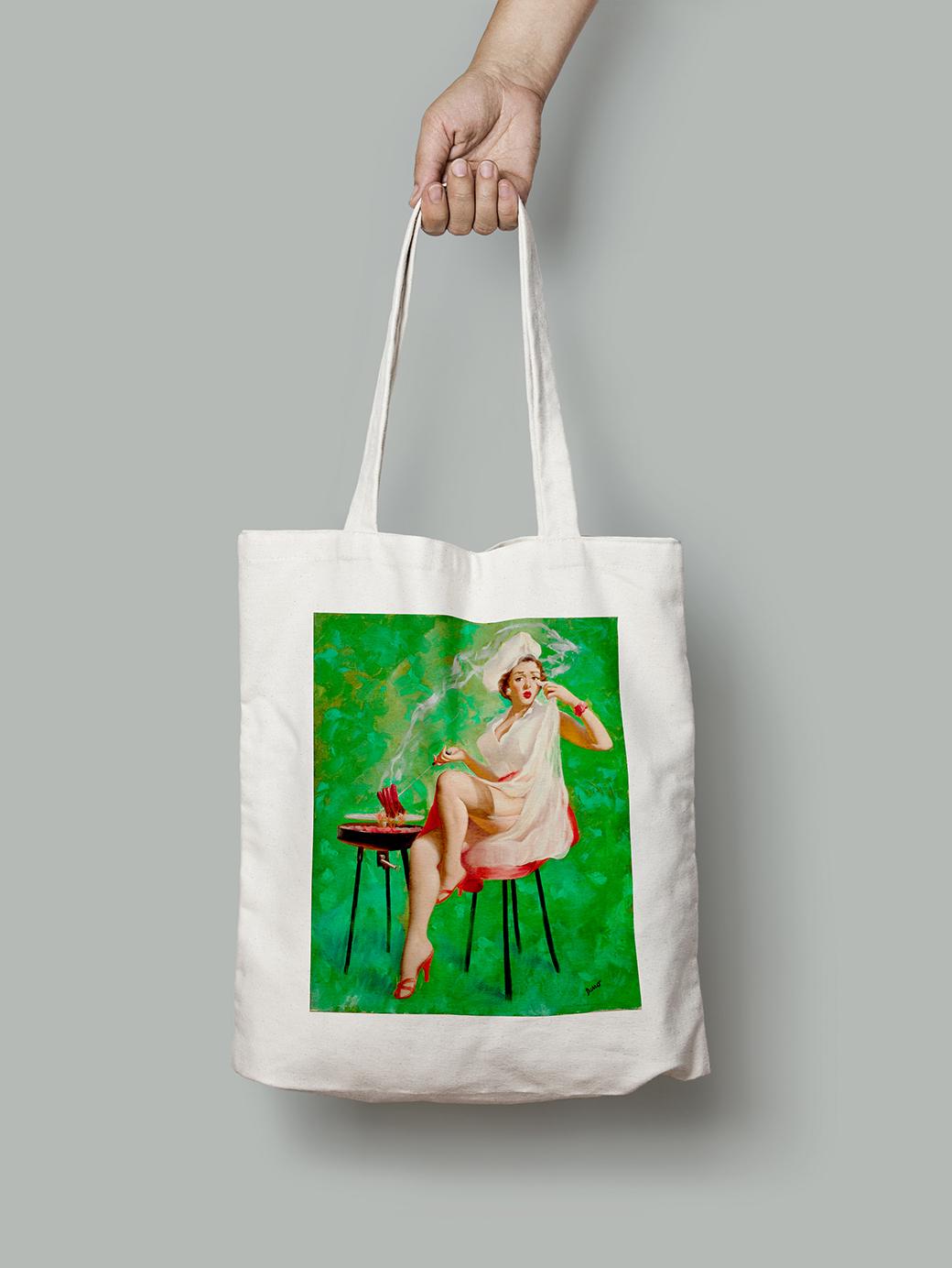 Эко-сумка Барбекю дым попал Питера Дарро шопер (pin_up010215_Bag) Эко-сумка Барбекю дым попал Питера Дарро шопер (pin_up010215_Bag)