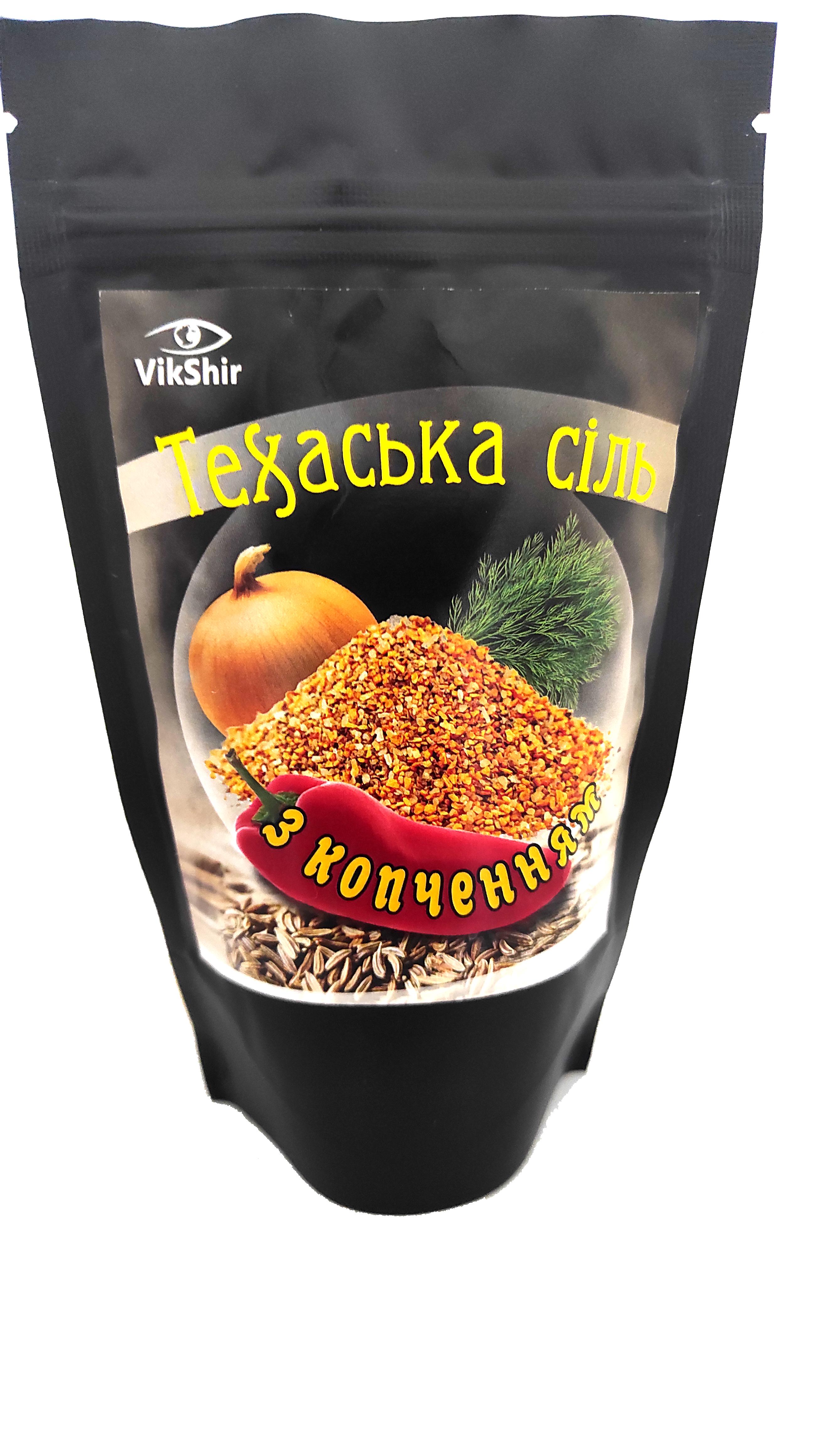 Соль техаская VikShir с копчением 1000 г (163-00)