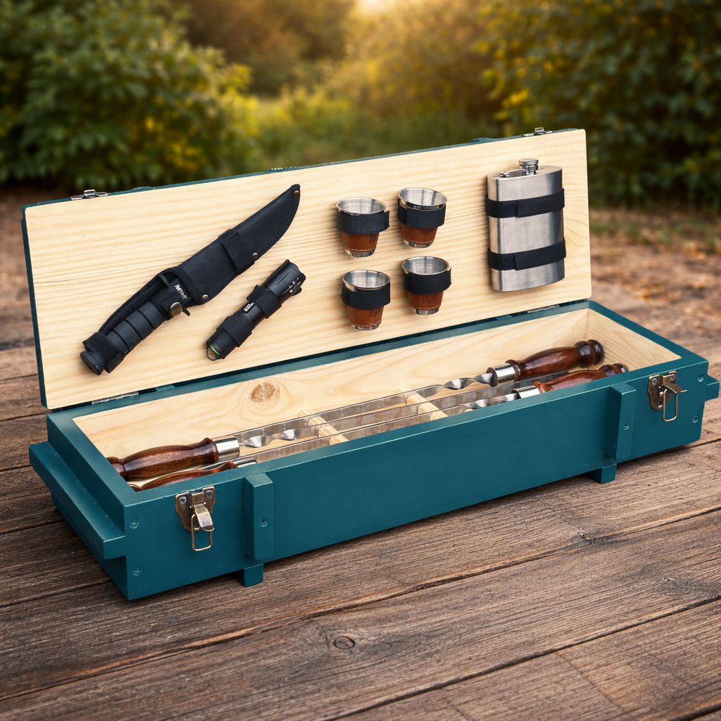 Набор подарочный Jooki Милитари Бирюзовый