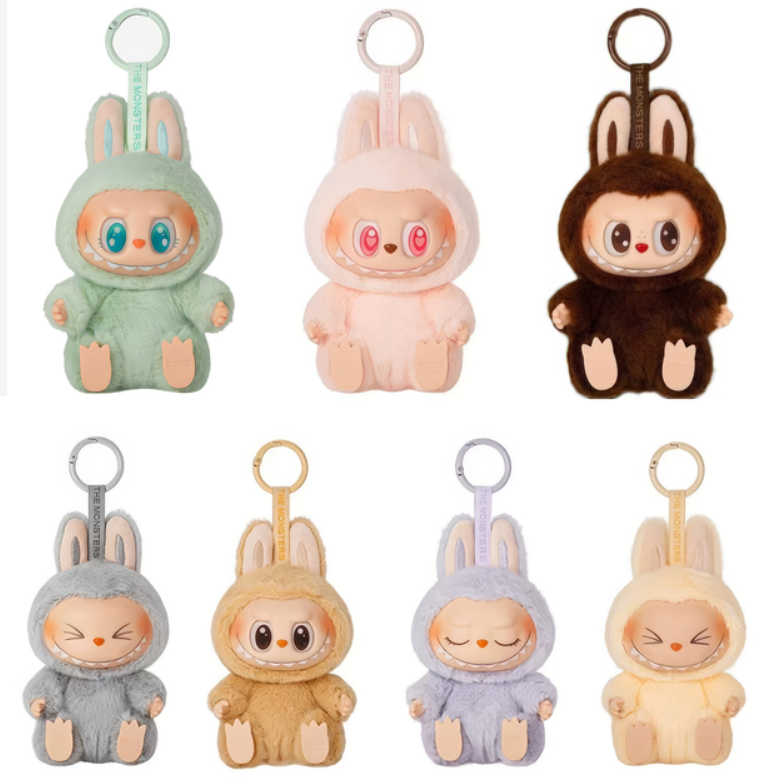 Іграшка-Лабубу плюшевий брелок (LAB-1) - фото 3