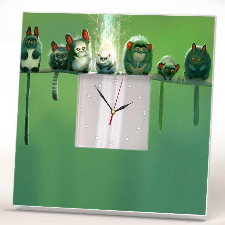 Часы настенные WonderCloud друзья 260x260 мм (C03607)