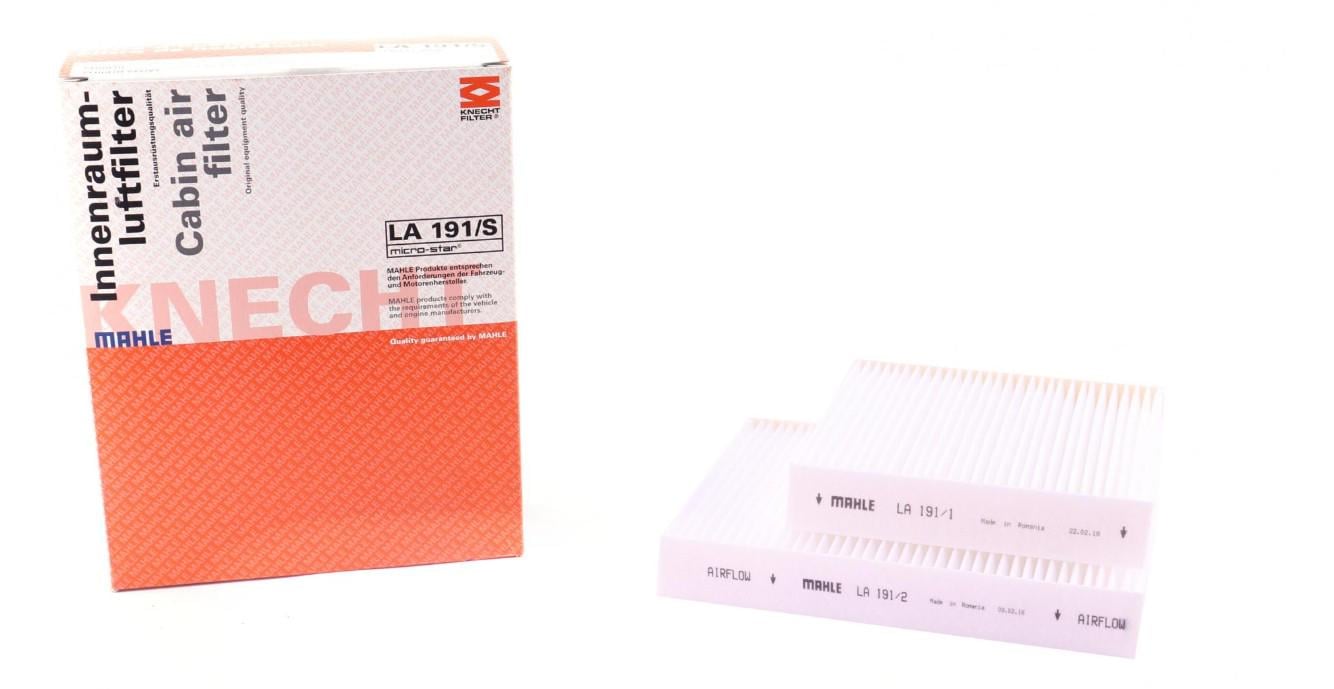 Фильтр салона KNECHT для Citroen C3/Peugeot 207/208 09- (LA 191/S)