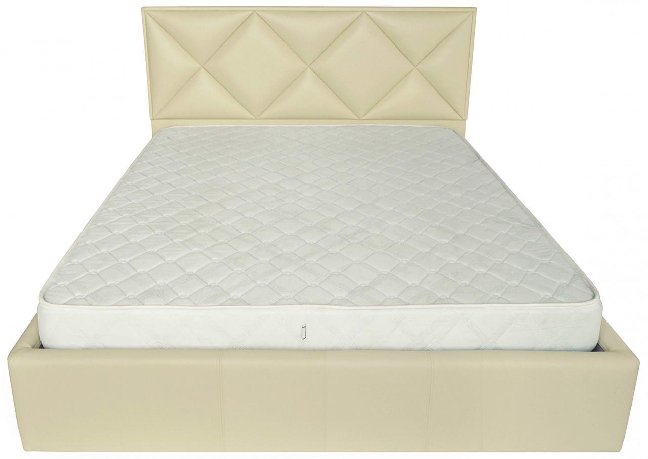 Кровать двуспальная Leeds Standart Fly 2207 A1 180х200 см Бежевый