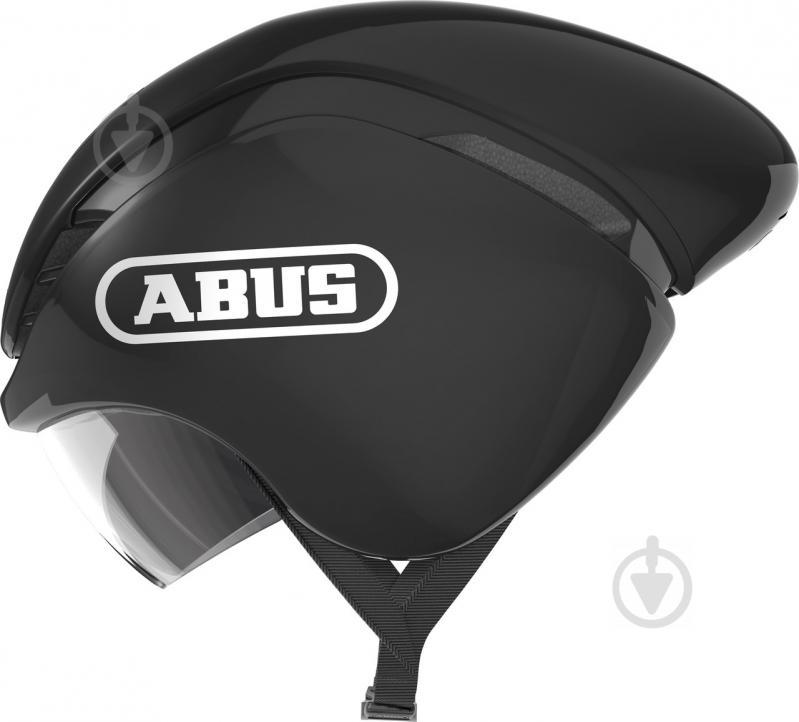 Шлем велосипедный ABUS GAMECHANGER TT M 52-58 Shiny Black 878862