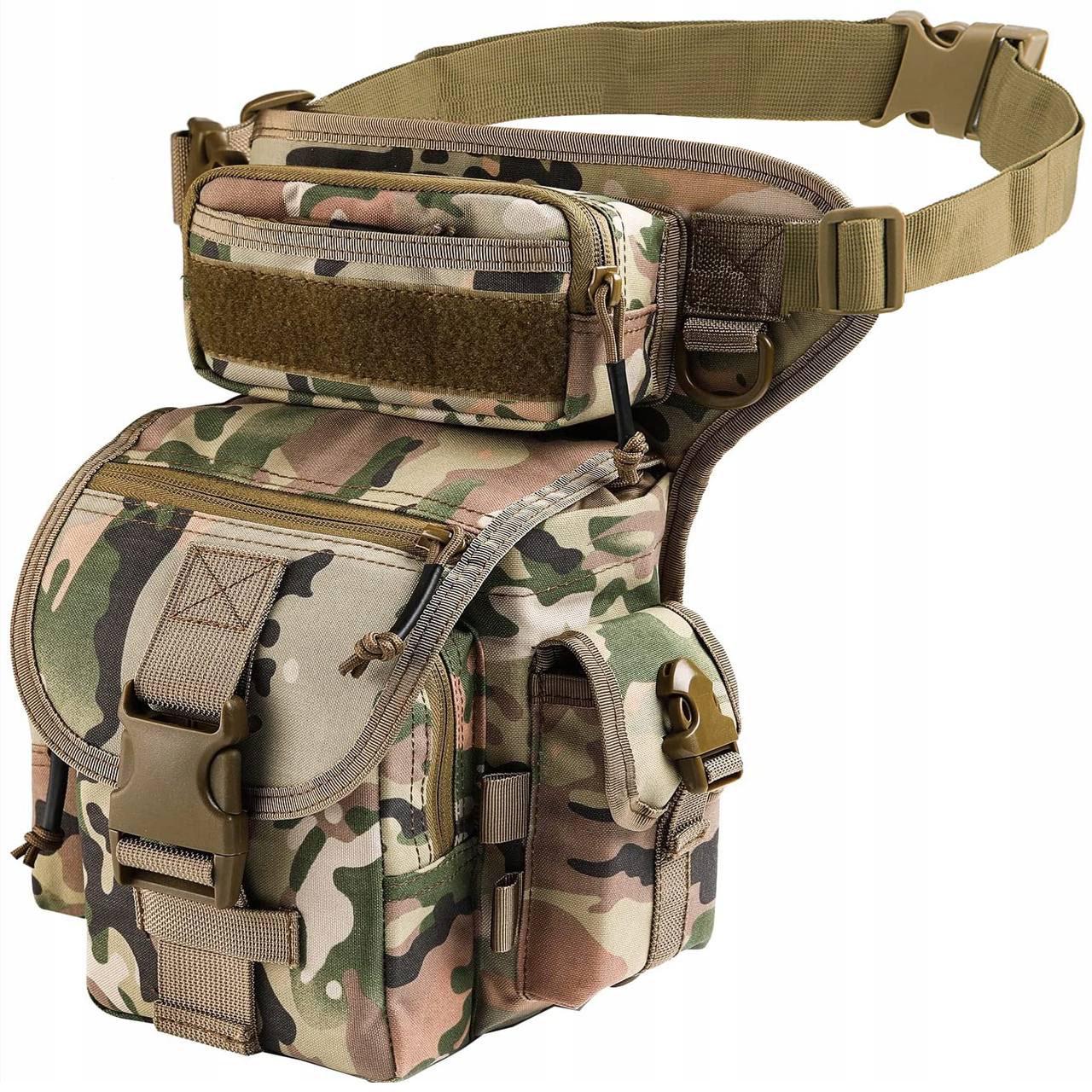 Сумка поясна Molle Camo штурмова