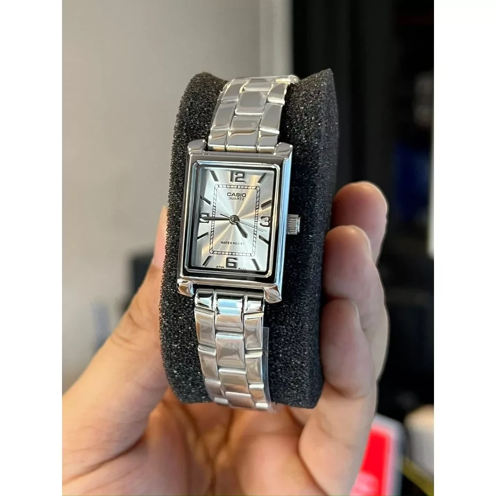 Наручний годинник жіночий Casio LTP-1234DD-7A Срібний (2564538050) - фото 6