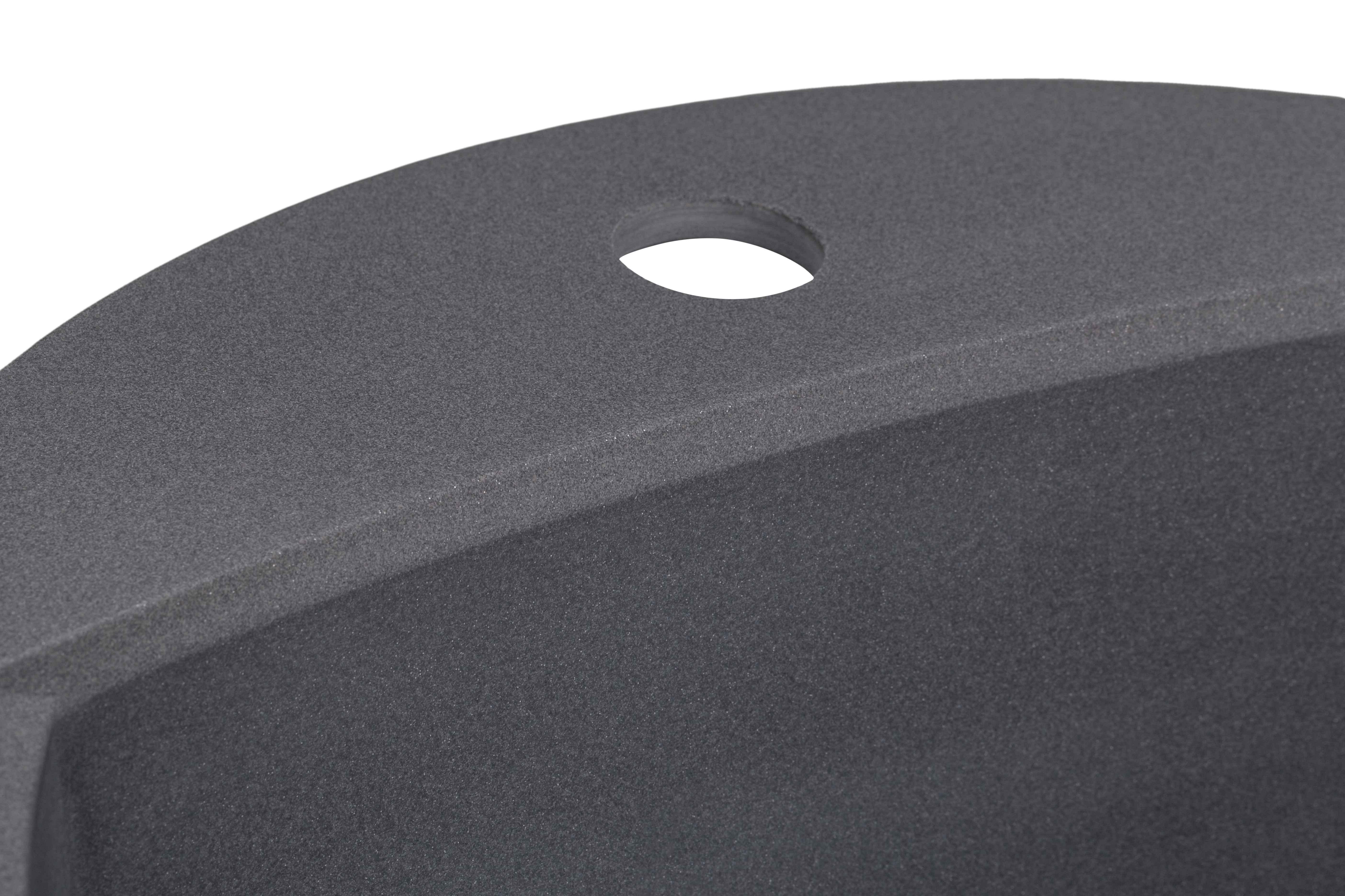 Мойка для кухни Granado Ronda 490х470х200 мм Grafito - фото 9 Мойка для кухни Granado Ronda 490х470х200 мм Grafito - фото 9