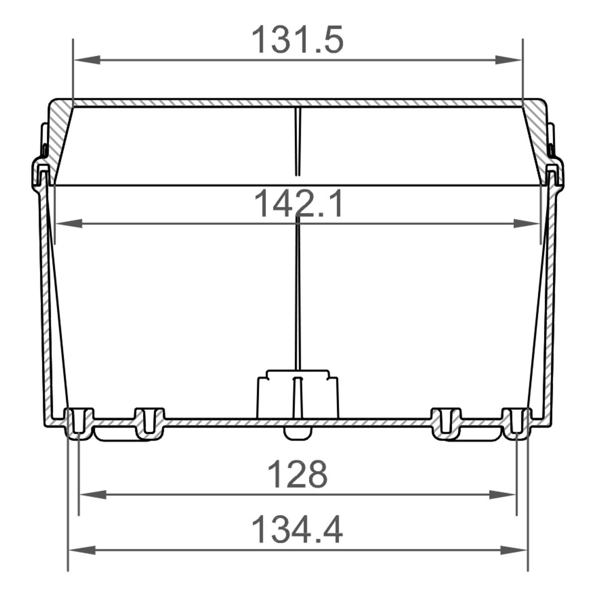 Розподільна коробка IDE IP67 155x179x100 мм (EX171) - фото 13