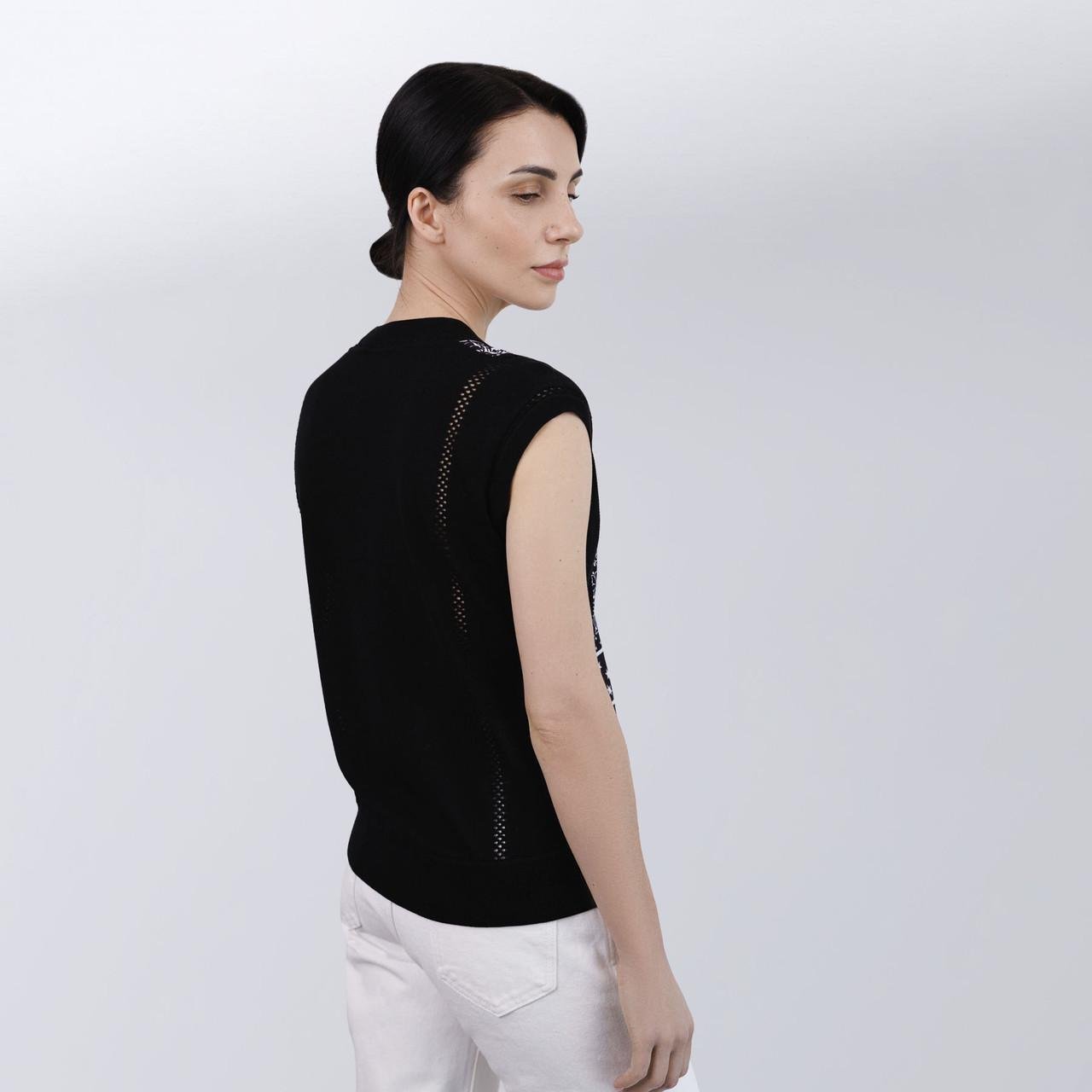 Блуза жіноча повсякденна Hermès White Astrologie Bandana M Чорний (2588762886) - фото 3 Блуза жіноча повсякденна Hermès White Astrologie Bandana M Чорний (2588762886) - фото 3