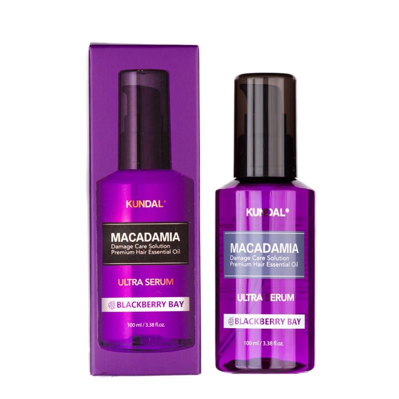 Сыворотка для волос увлажняющая Macadamia Ultra Hair Serum Blackberry Bay Kundal 100 мл (23564185)