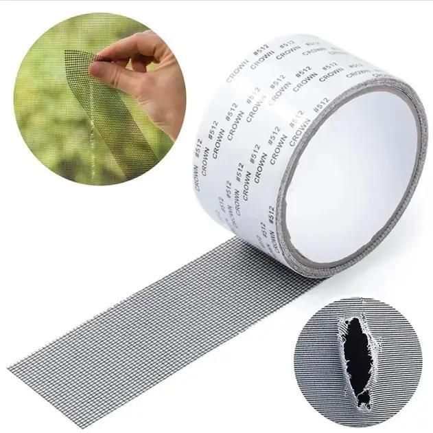 Стрічка для ремонту москітної сітки на липкій основі 50 мм х 2 м - фото 5
