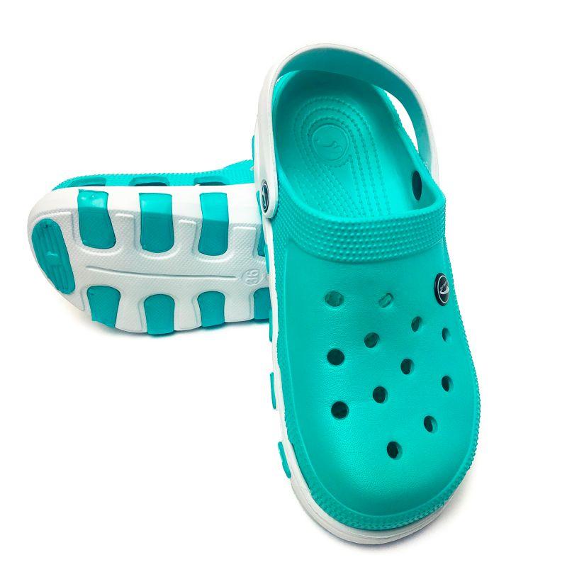 Сабо женские Luckline 3021-372 p. 36 23,5 см Бирюзовый