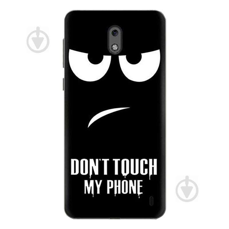 Чехол с рисунком Printed Silicone для Nokia 2 Don't Touch My Phone (hub_WKZj15768)