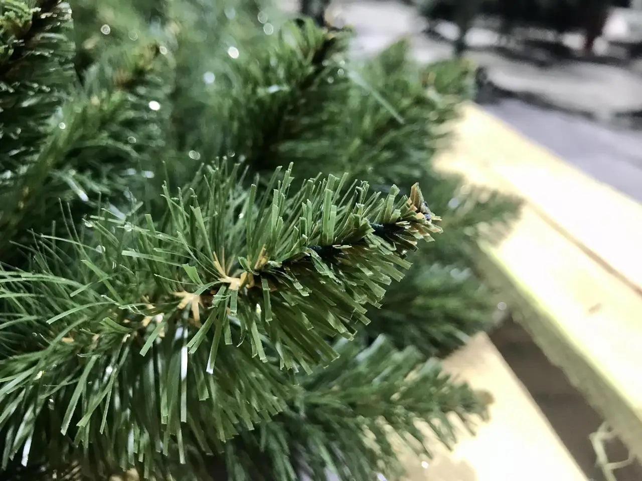 Вінок новорічний Elegant 50 см Зелений (302/50/G) - фото 2 Вінок новорічний Elegant 50 см Зелений (302/50/G) - фото 2