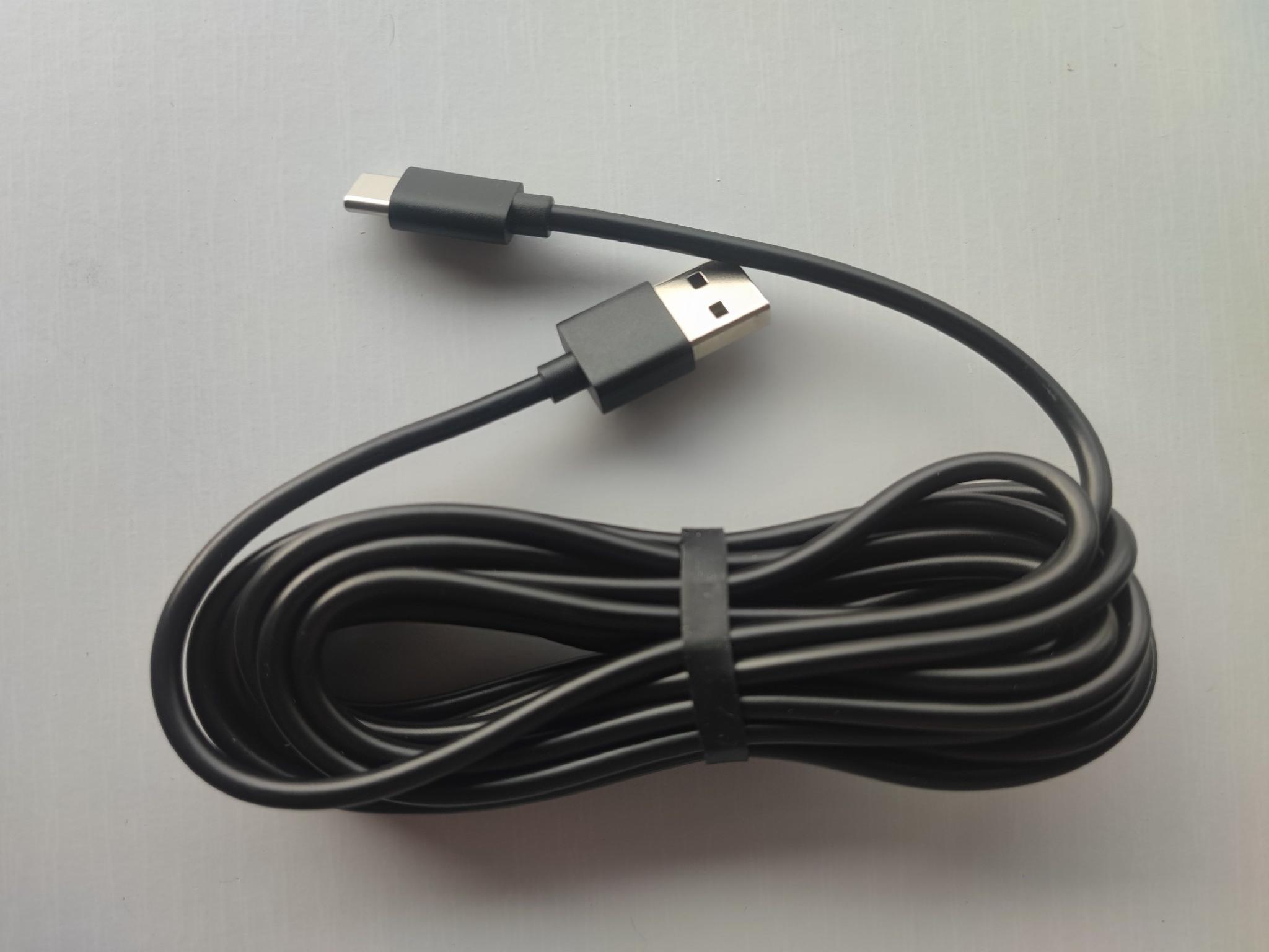 Кабель для відеореєстратора 70mai USB-Type-C прямий 3,5 м (263401) Кабель для відеореєстратора 70mai USB-Type-C прямий 3,5 м (263401)