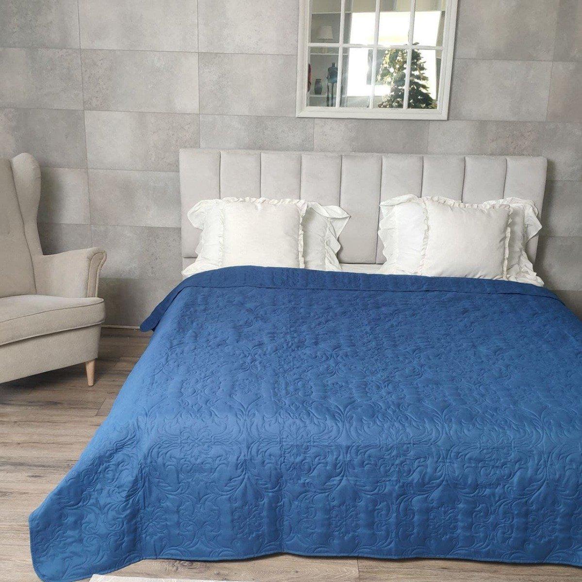 Покривало Vintage ТЕП аравійска ніч 220х240 Темно-синій Покривало Vintage ТЕП аравійска ніч 220х240 Темно-синій