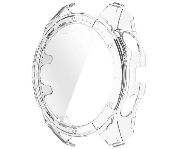 Чохол із захисним склом Protective Cover with Glass для Garmin Fenix 8 51 мм Прозорий Чохол із захисним склом Protective Cover with Glass для Garmin Fenix 8 51 мм Прозорий