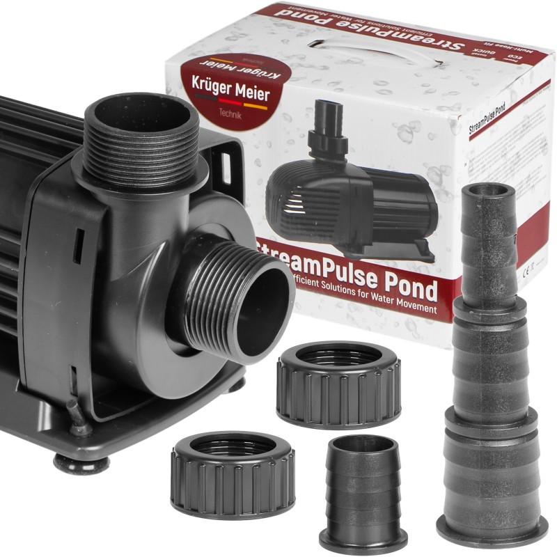 Насос энергоэффективный для пруда Kruger Meier StreamPulse Pond 4000 л/ч с защитой (KM-STREAMPULSE-POND-4000) - фото 2 Насос энергоэффективный для пруда Kruger Meier StreamPulse Pond 4000 л/ч с защитой (KM-STREAMPULSE-POND-4000) - фото 2