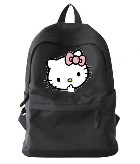 Рюкзак Hello Kitty 40х26 см Чорний (1214)