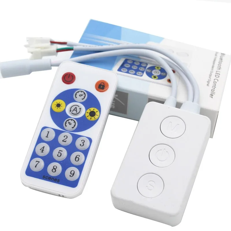 Контролер для світлодіодної стрічки на Arduino Bluetooth з пультом 1200px для WS2811/WS2812b/WS2813/1804/6803/1903 (28466)
