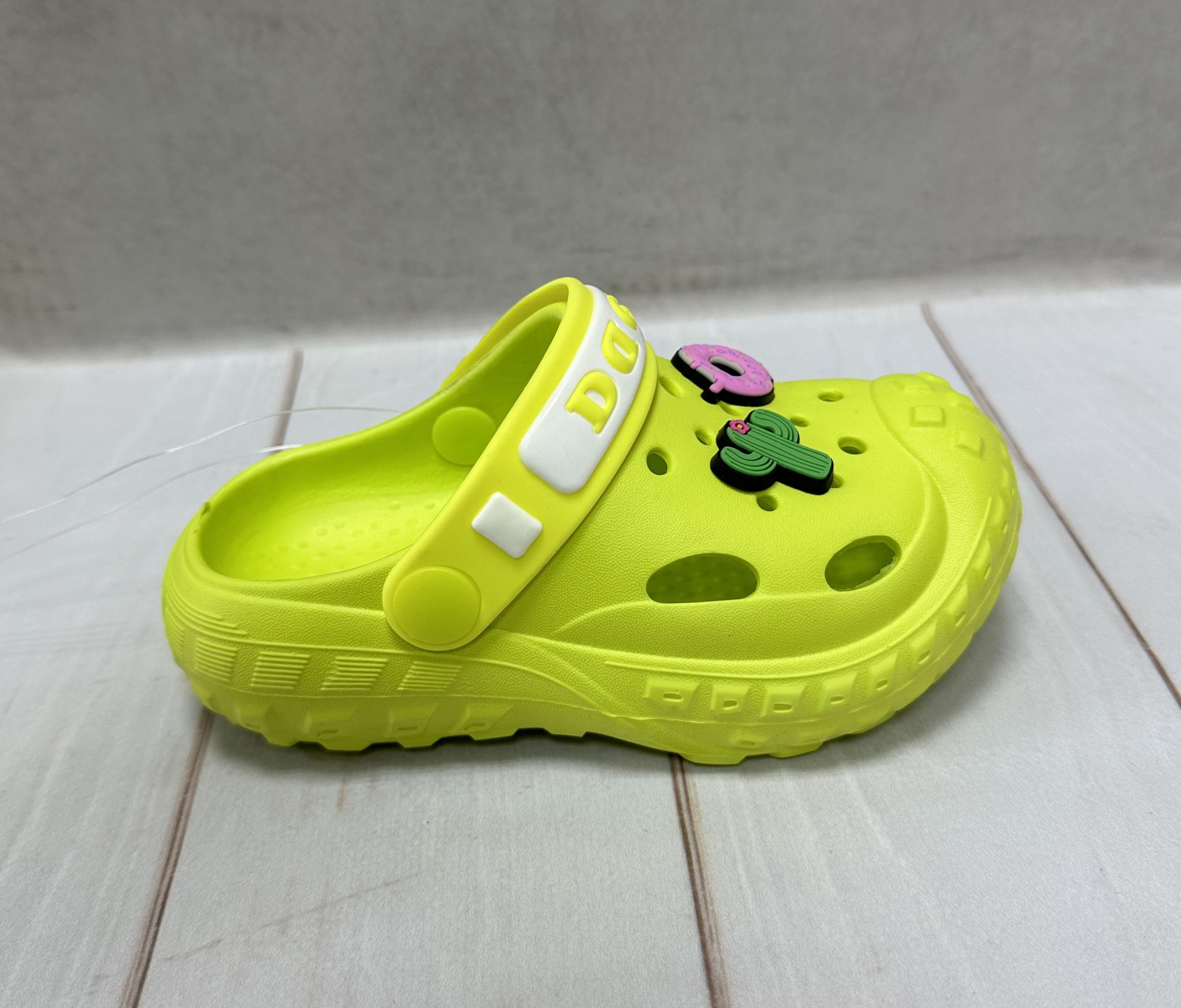 Кроксы детские Dago р. 26 17,5 см Салатовый