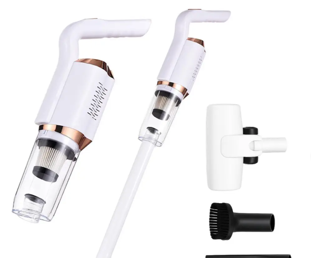 Пылесос аккумуляторный портативный HY 118 ручной беспроводной 120 Вт 2200 мАч 4в1 Черный (234566729) - фото 3 Пылесос аккумуляторный портативный HY 118 ручной беспроводной 120 Вт 2200 мАч 4в1 Черный (234566729) - фото 3