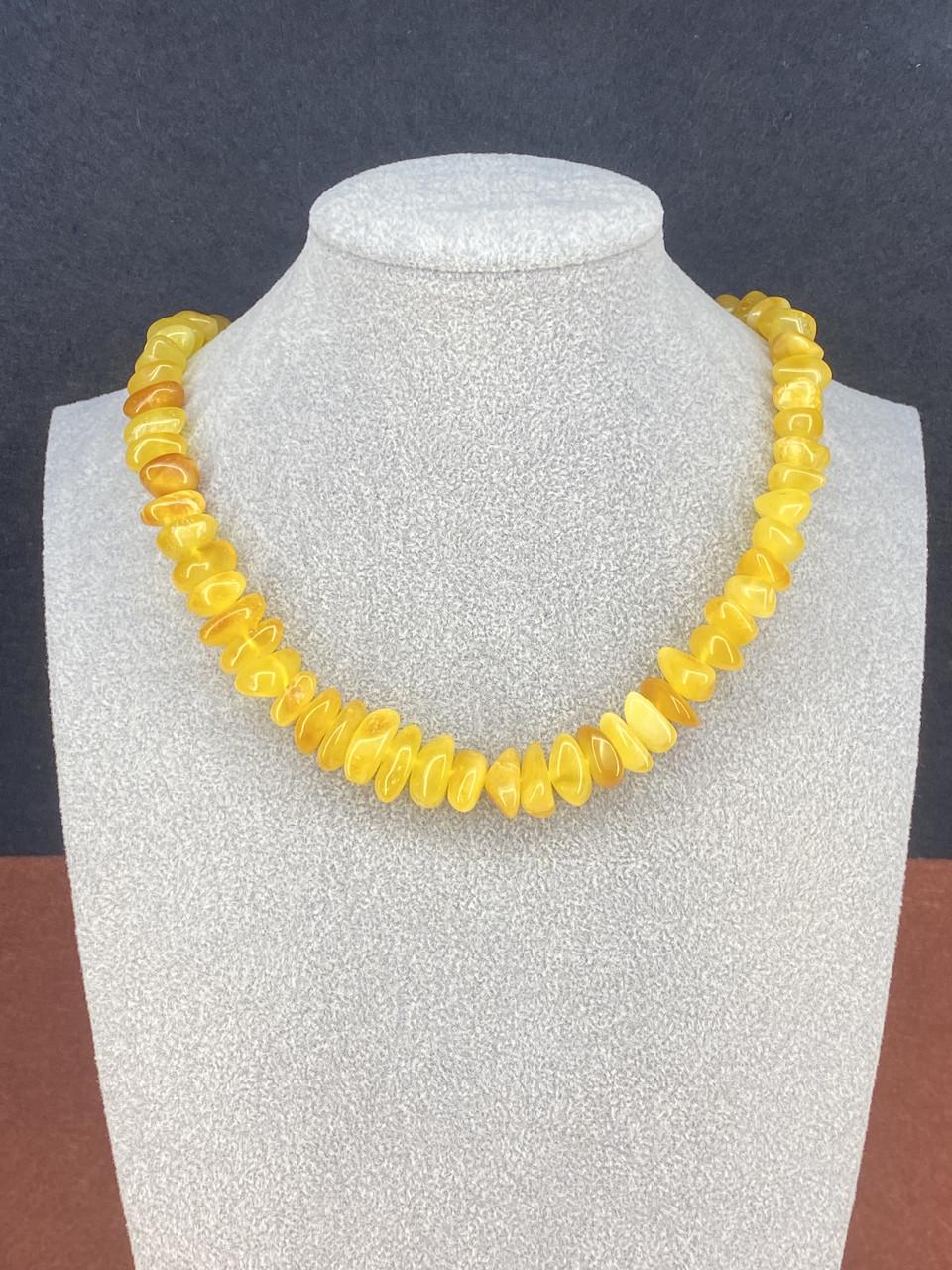 Ожерелье из янтаря лечебное 47 см (н-253)