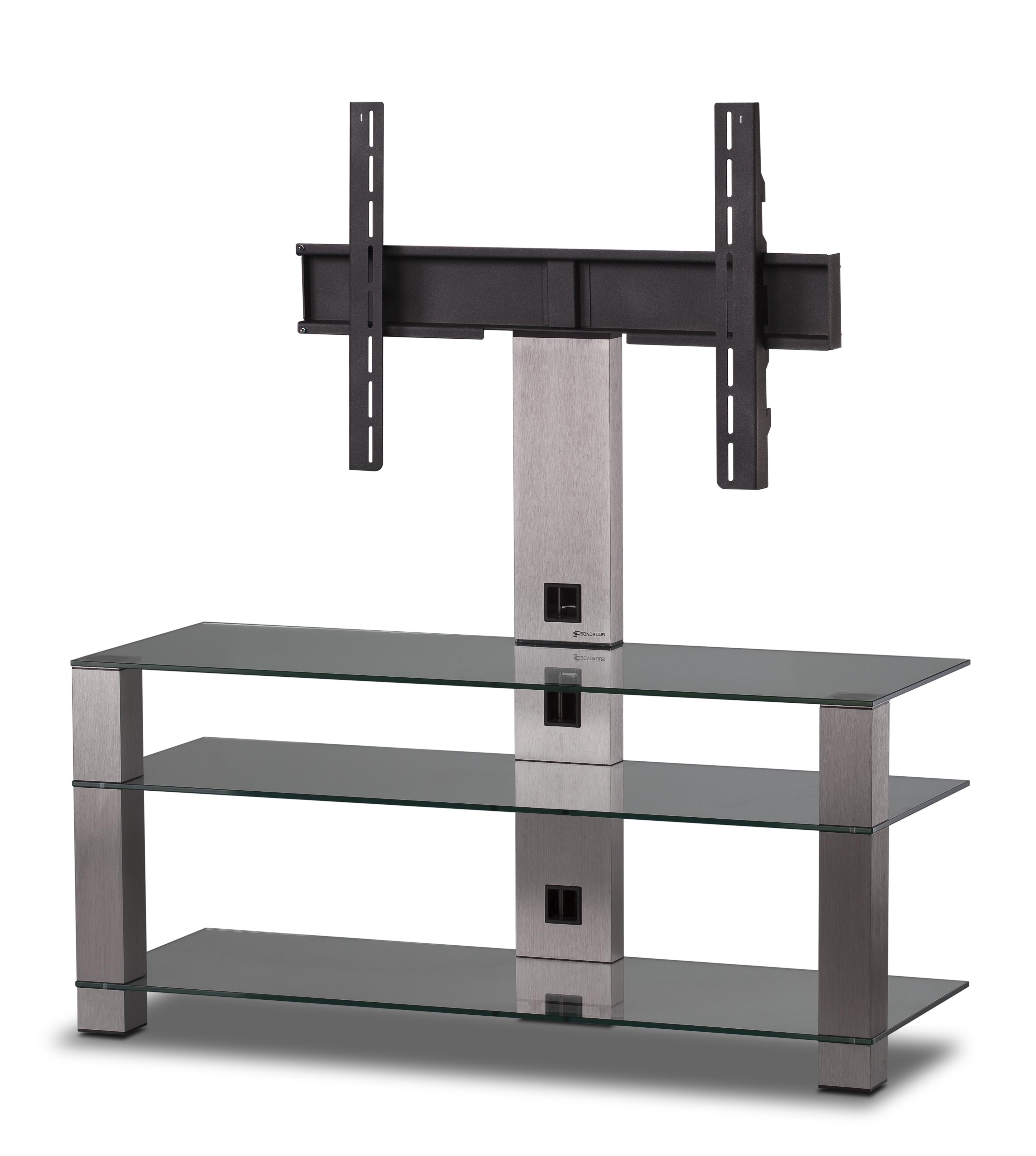 Подставка для телевизора Sonorous PL 2430-C-INX 120x44x55 см Серебристый (2431)