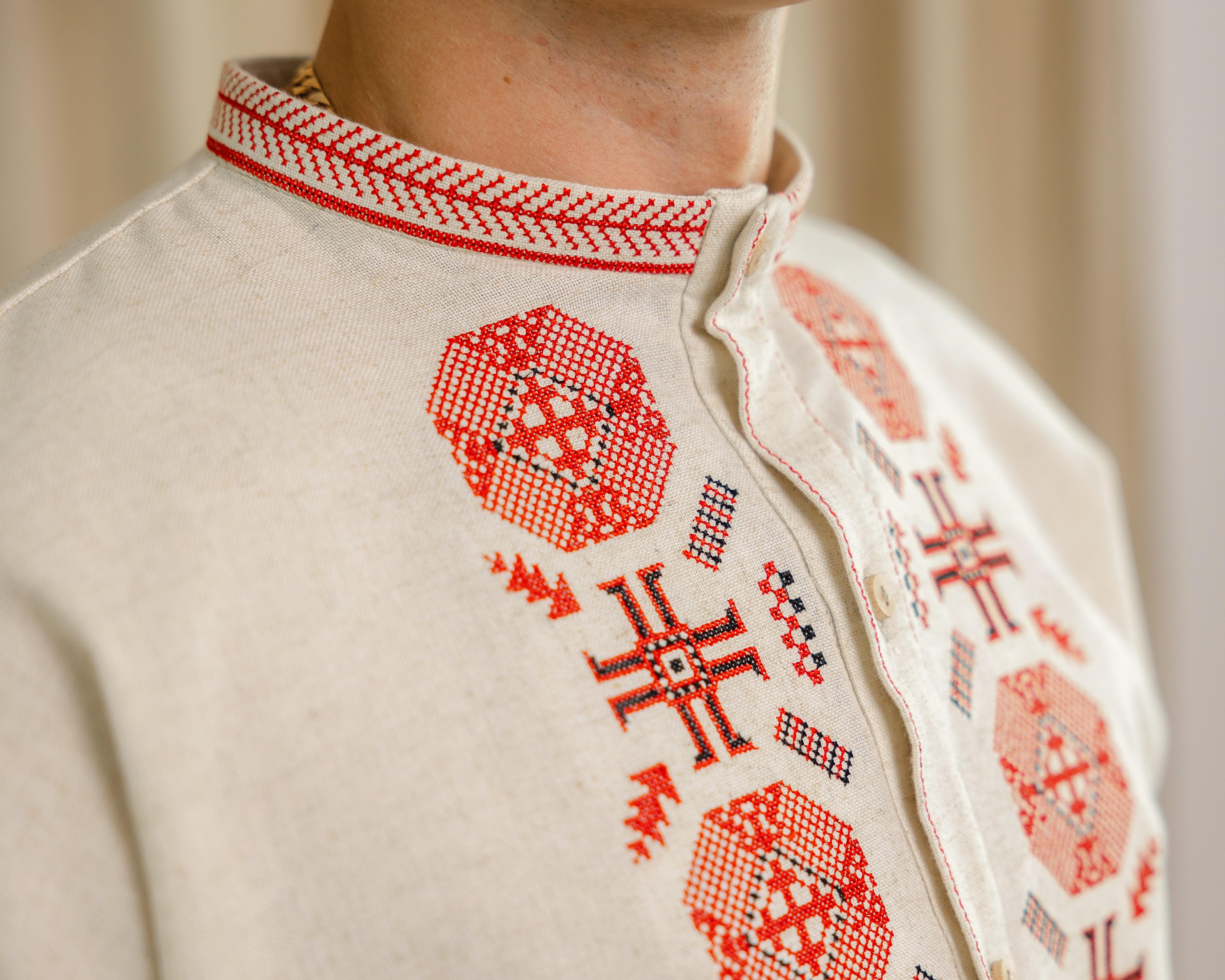 Рубашка-вышиванка мужская XRmaster Родословная XL (0002202-XL) - фото 6 Рубашка-вышиванка мужская XRmaster Родословная XL (0002202-XL) - фото 6