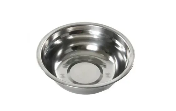 Миска Kamille Vizo из нержавеющей стали 34x9,5 см (4387)